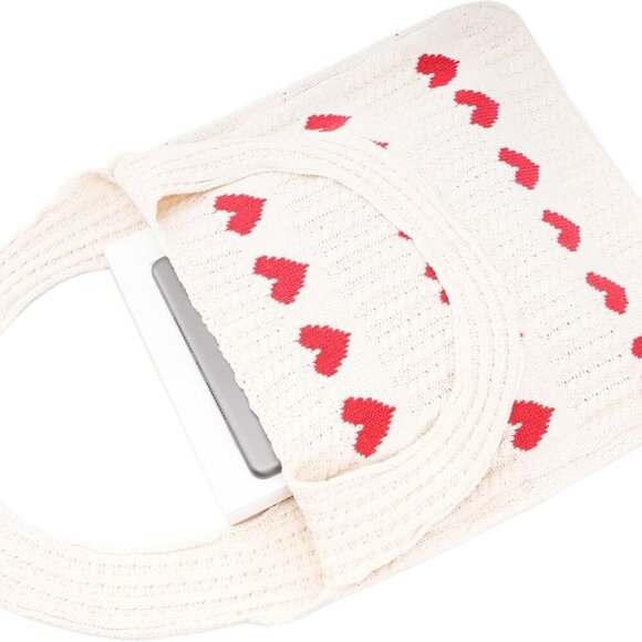 Crochet Tote Bag Soft Knit Large Capacity Summer Beach Travel Women - Picture 3 of 6